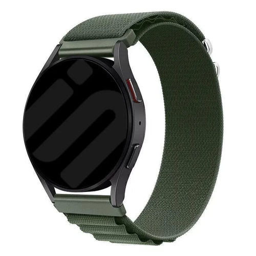 Suunto 9 Peak Pro Alpine Nylon Strap (Green)