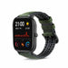 Xiaomi Amazfit GTS Silicone/Leather Strap (Green)