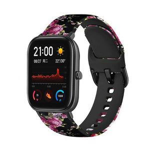 amazfit-gts-flower-bandje