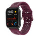 Xiaomi Amazfit GTS Silicone Strap Patterned (Burgundy)