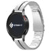 Samsung Galaxy Watch Active Steel Iron Strap (Silver/Black)