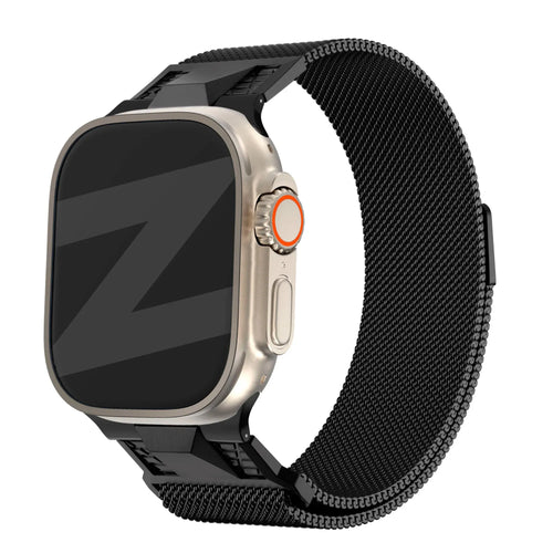 apple milanese mecha zwart
