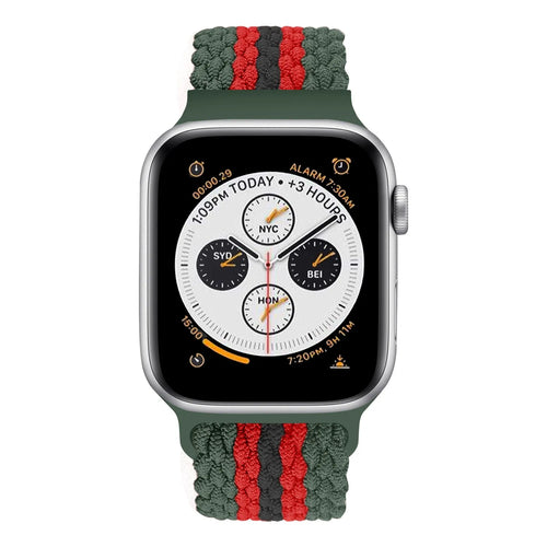 apple-watch-geweven-bandje-oranje-groen-2