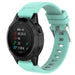 Garmin Quatix 5 / 6 / 7 Glossy Silicone Strap (Aqua)