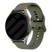 Samsung Galaxy Watch 42mm Wave Silicone Strap (Army Green)