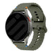 Suunto Vertical Wave Silicone Strap (Army Green)