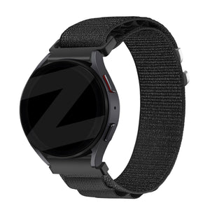 Bandz Samsung Gear Sport Alpine Nylon Strap (Black)
