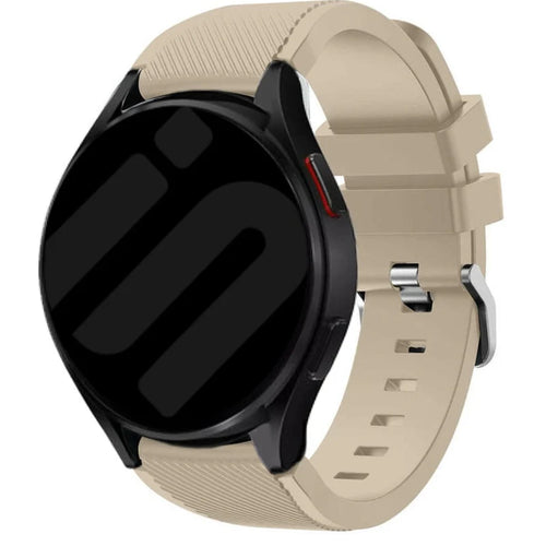 Amazfit Bip U (Pro) Twill Silicone Strap (Beige)
