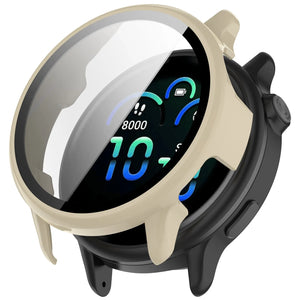 Garmin Vivoactive 6 Hard Case with Glass (Beige)