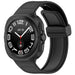 Samsung Galaxy Watch Ultra Leather Hybrid Strap (Black)