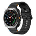 Samsung Galaxy Watch Ultra Wave Silicone Strap (Black)
