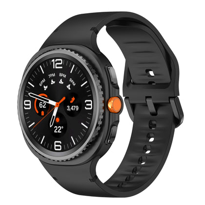Samsung Galaxy Watch 9 - 40mm Silicone Strap (Black)