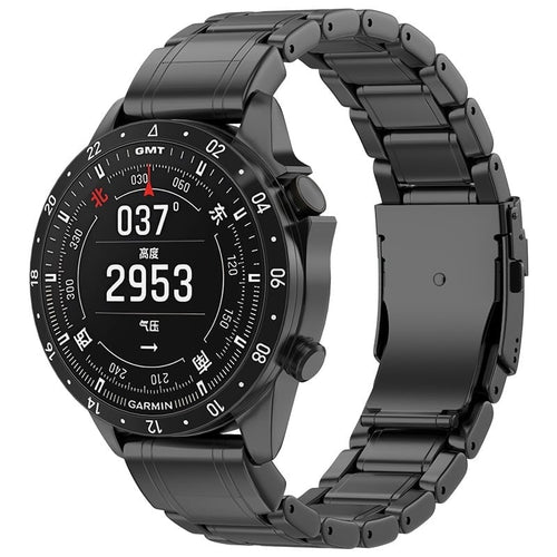 Garmin Descent G2 Premium Titanium Strap (Black)