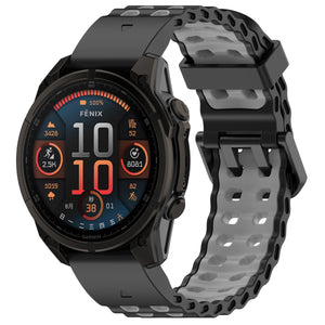 Garmin Forerunner 970 Wave Sport Strap (Black/Grey)