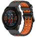 Amazfit T-Rex Ultra 2 Wave Sport Strap (Black/Orange)