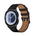 Samsung Galaxy Watch 9 - 44mm Double Pin Leather Strap (Black)