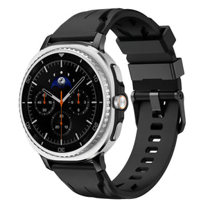 Samsung Galaxy Watch 9 - 40mm Race Silicone Strap (Black)