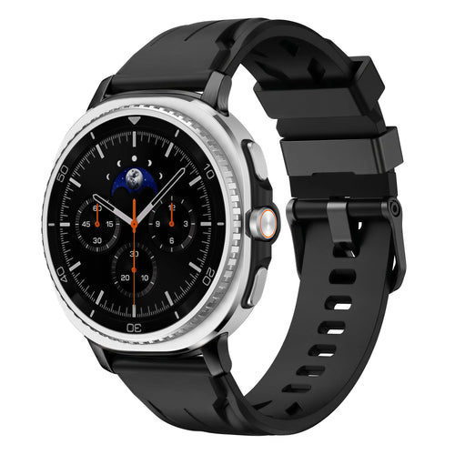 Samsung Galaxy Watch 9 - 40mm Race Silicone Strap (Black)