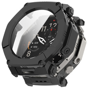 Amazfit T-Rex Ultra 2 PC Case with Glass (Black)