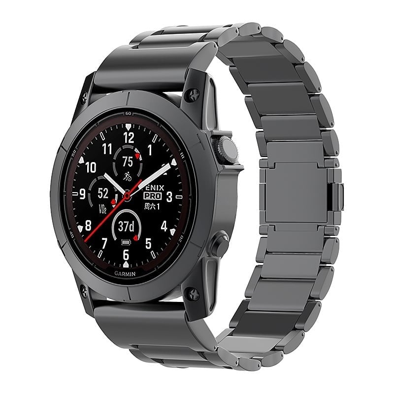 Garmin Descent MK2(i) Magnetic Titanium Strap (Black)