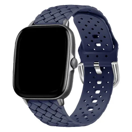 Xiaomi Amazfit GTS Woven Silicone Strap (Dark Blue)
