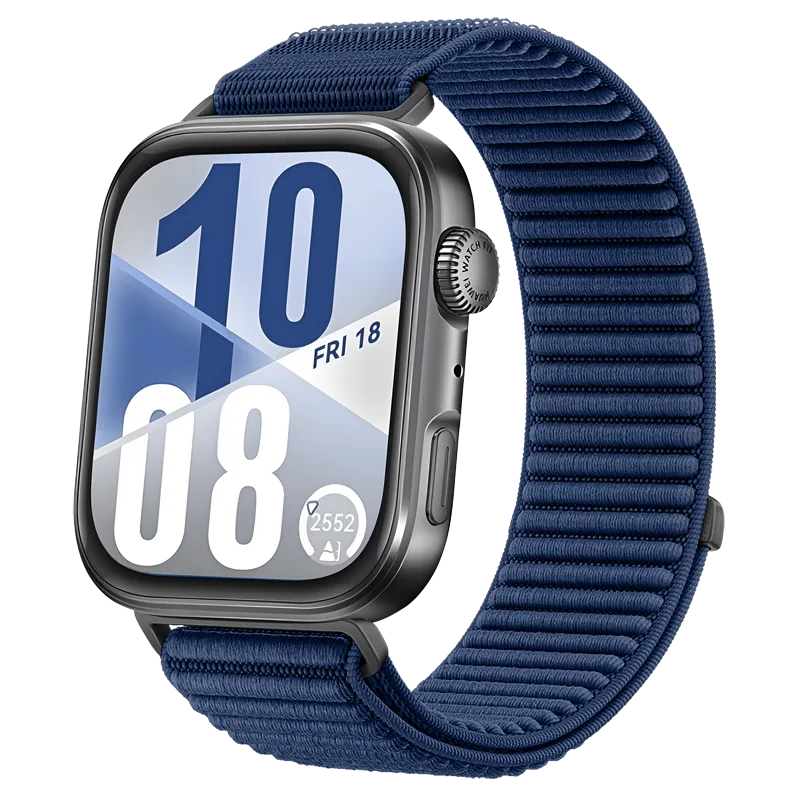Huawei Watch Fit 5 Wave Nylon Strap (Dark Blue)