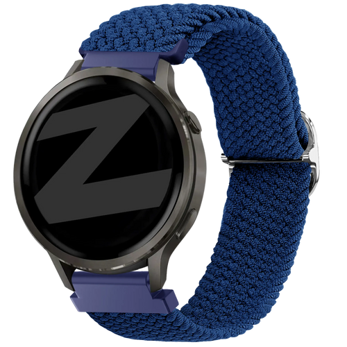 Bandz Garmin Forerunner 265s Adjustable Braided Strap (Blue)