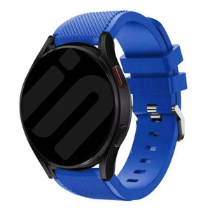 Withings ScanWatch Nova Twill Silicone Strap (Blue)