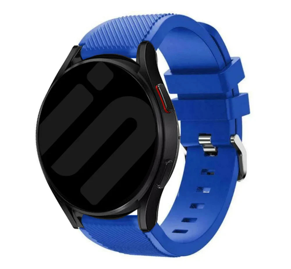 Withings ScanWatch Nova Twill Silicone Strap (Blue)