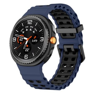 Samsung Galaxy Watch 9 - 44mm Ocean Strap (Dark Blue/Black)