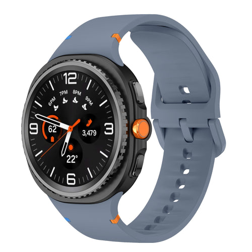 Samsung Galaxy Watch 8 - 40mm Silicone Strap (Greyblue)