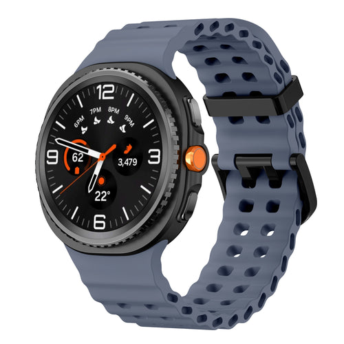 Samsung Galaxy Watch 9 - 44mm Ocean Strap (Grey-Blue)