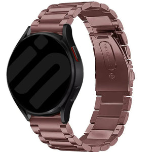 Amazfit Bip 3 (Pro) Steel Strap (Bronze-Brown)