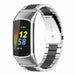 Fitbit Charge 6 Steel Strap (Silver/Black)