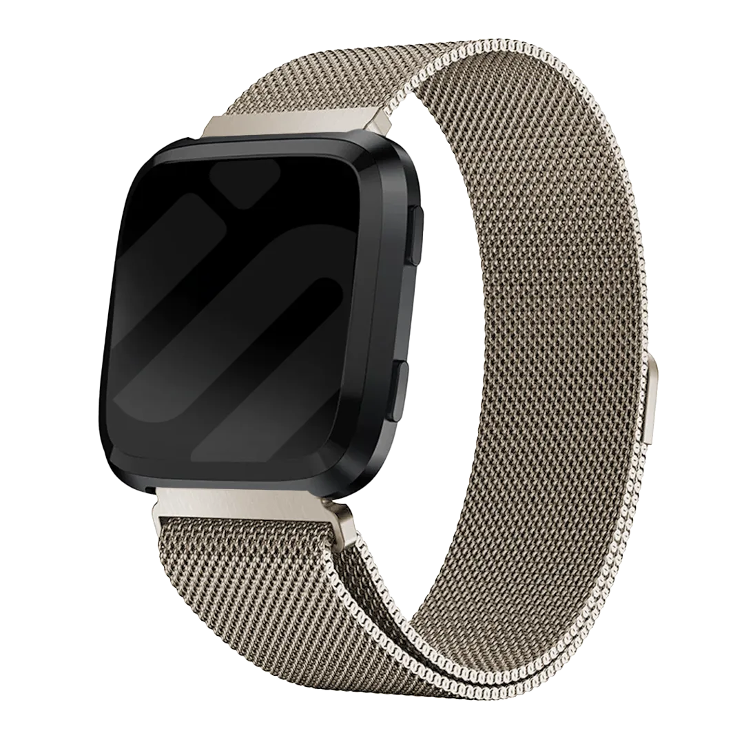 Fitbit Versa Milanese Strap (Champagne)