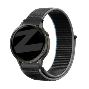 Bandz Garmin Forerunner 570 - 47mm Nylon Loop Strap (Charcoal)