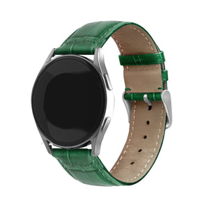 Withings ScanWatch 2 - 42mm Crocodile Leather Grain Strap (Green)