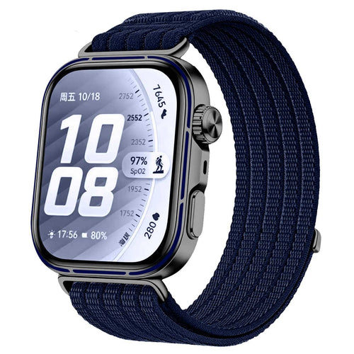 Huawei Watch Fit 5 Pro Ultra Thin Nylon Strap (Dark Blue)