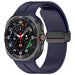Samsung Galaxy Watch Ultra 2 D-Buckle Silicone Strap (Dark Blue)