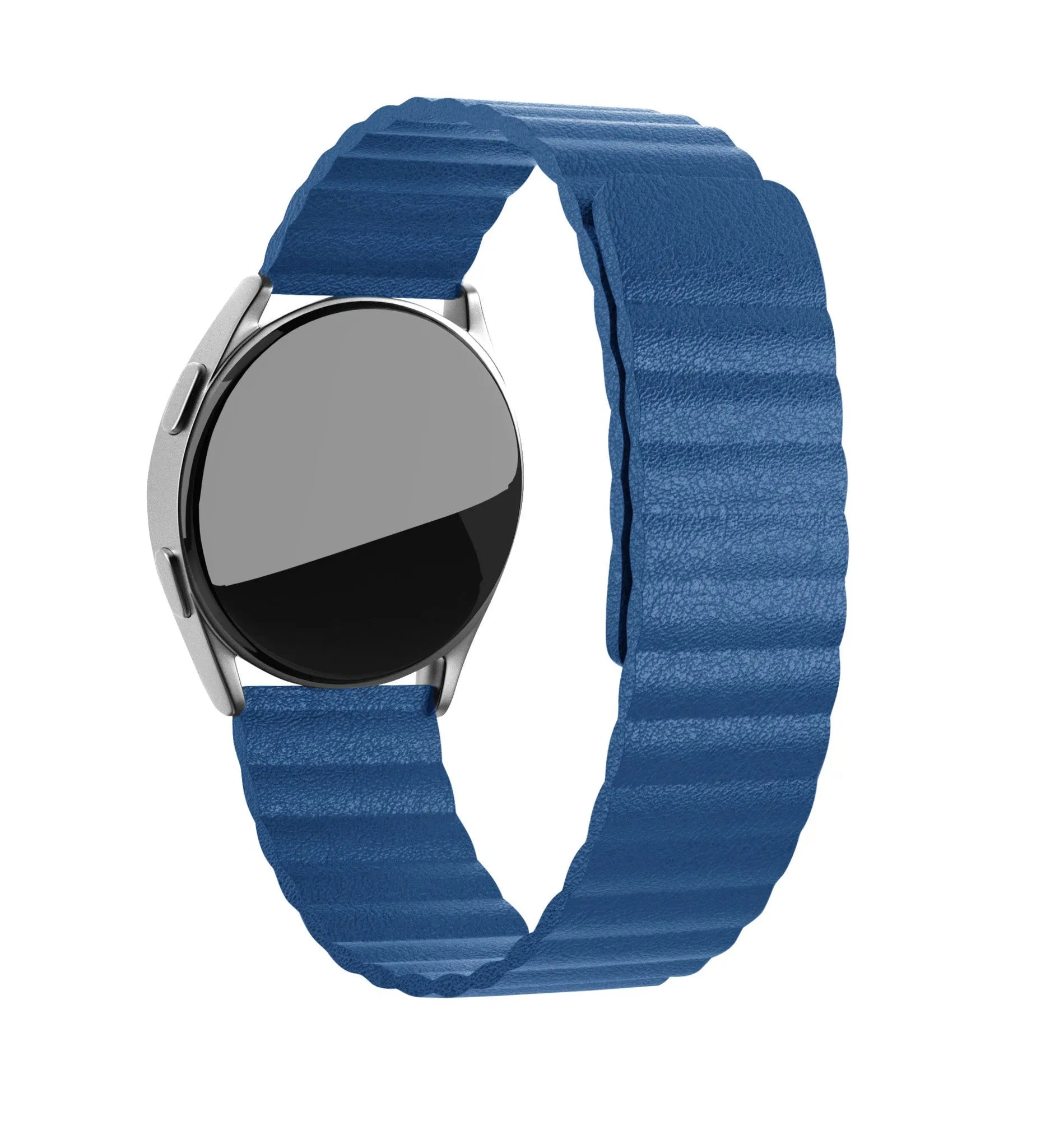 Coros Pace 2 Leather Loop Strap (Dark Blue)