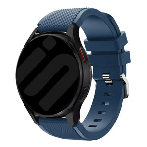 Coros Pace 2 Twill Silicone Strap (Dark Blue)