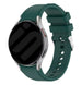 Samsung Galaxy Watch 6 Classic 43mm Silicone Strap Perfect Fit (Dark Green)
