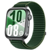 Huawei Watch Fit 5 Wave Nylon Strap (Dark Green)