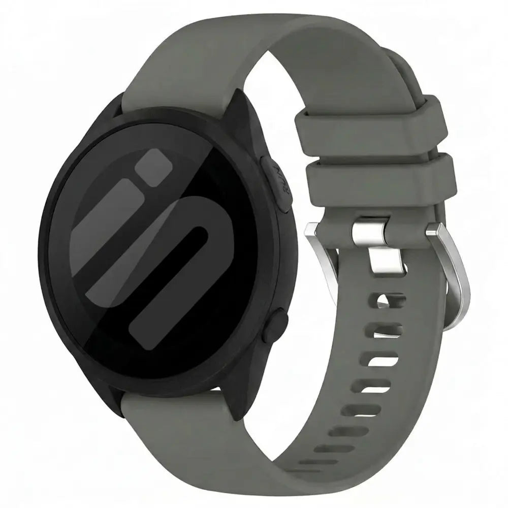 Garmin Forerunner 165 Silicone Classic Strap (Dark Gray)