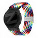Bandz Garmin Forerunner 165 Woven Nylon Strap (Rainbow)