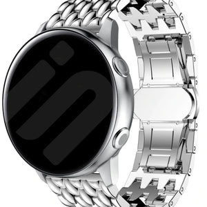 Amazfit Bip 5 Dragon Steel Strap (Silver)