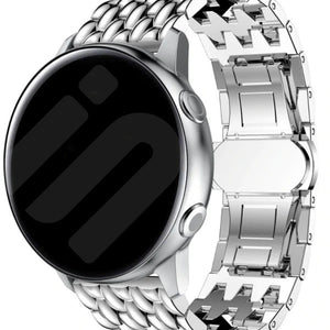 Withings ScanWatch 2 - 42mm Steel Dragon Strap (Silver)