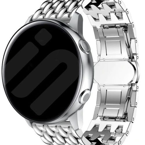Withings ScanWatch 2 - 42mm Steel Dragon Strap (Silver)