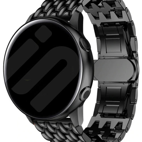 Amazfit Bip 5 Dragon Steel Strap (Black)