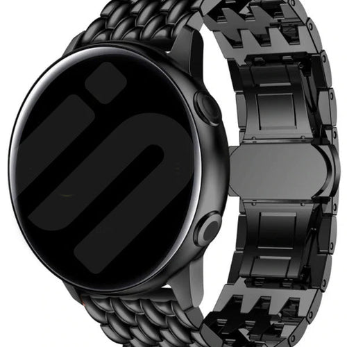 Withings ScanWatch 2 - 42mm Steel Dragon Strap (Black)